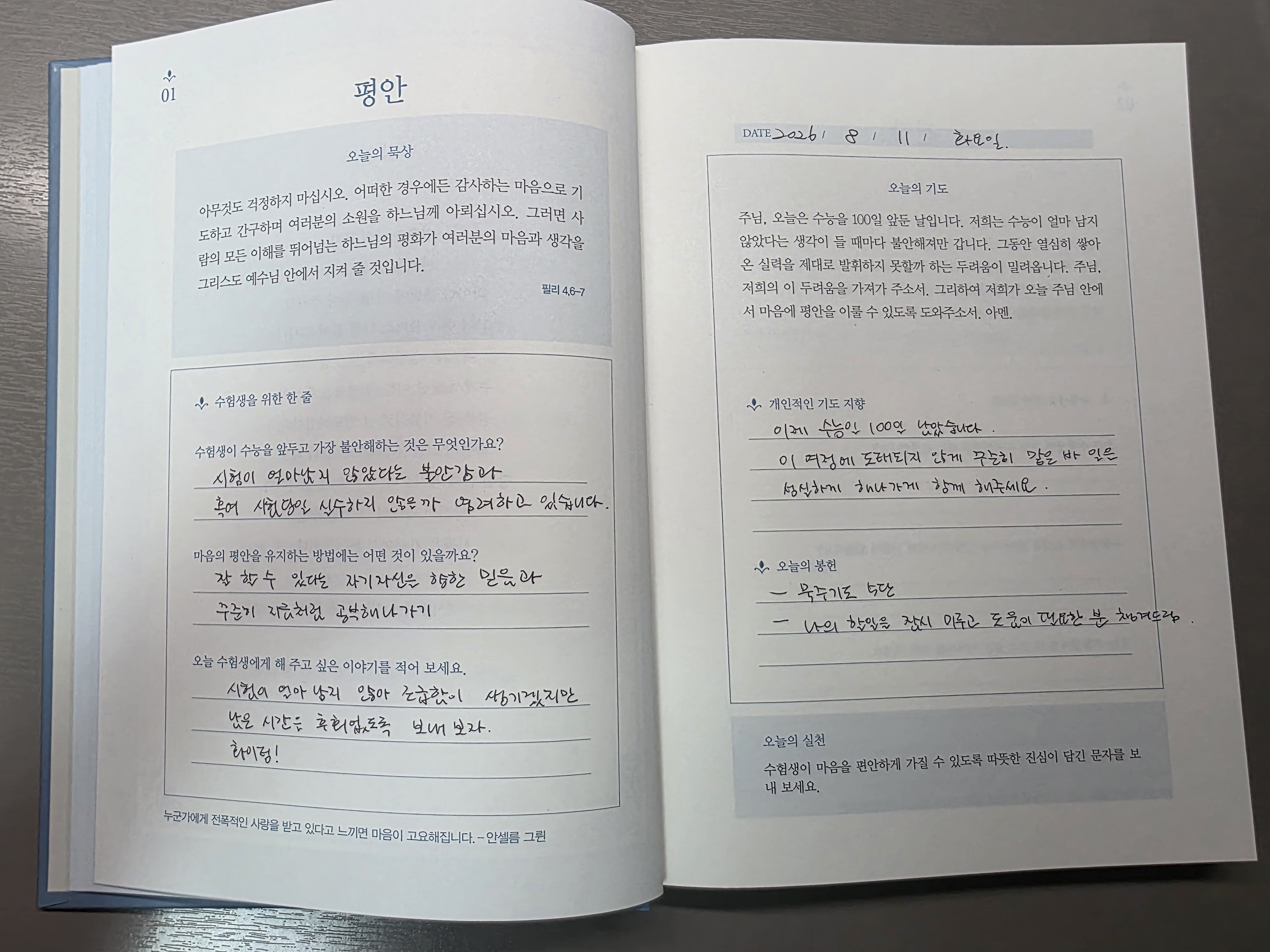 기도 1일차 이현승 세례자 요한을 위해 기도합니다